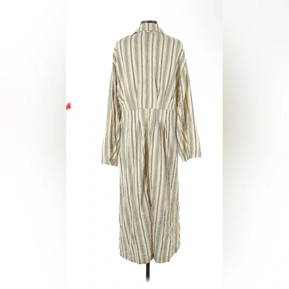 Free People Sweet Melody Striped Trench Coat - Picture 4 of 6